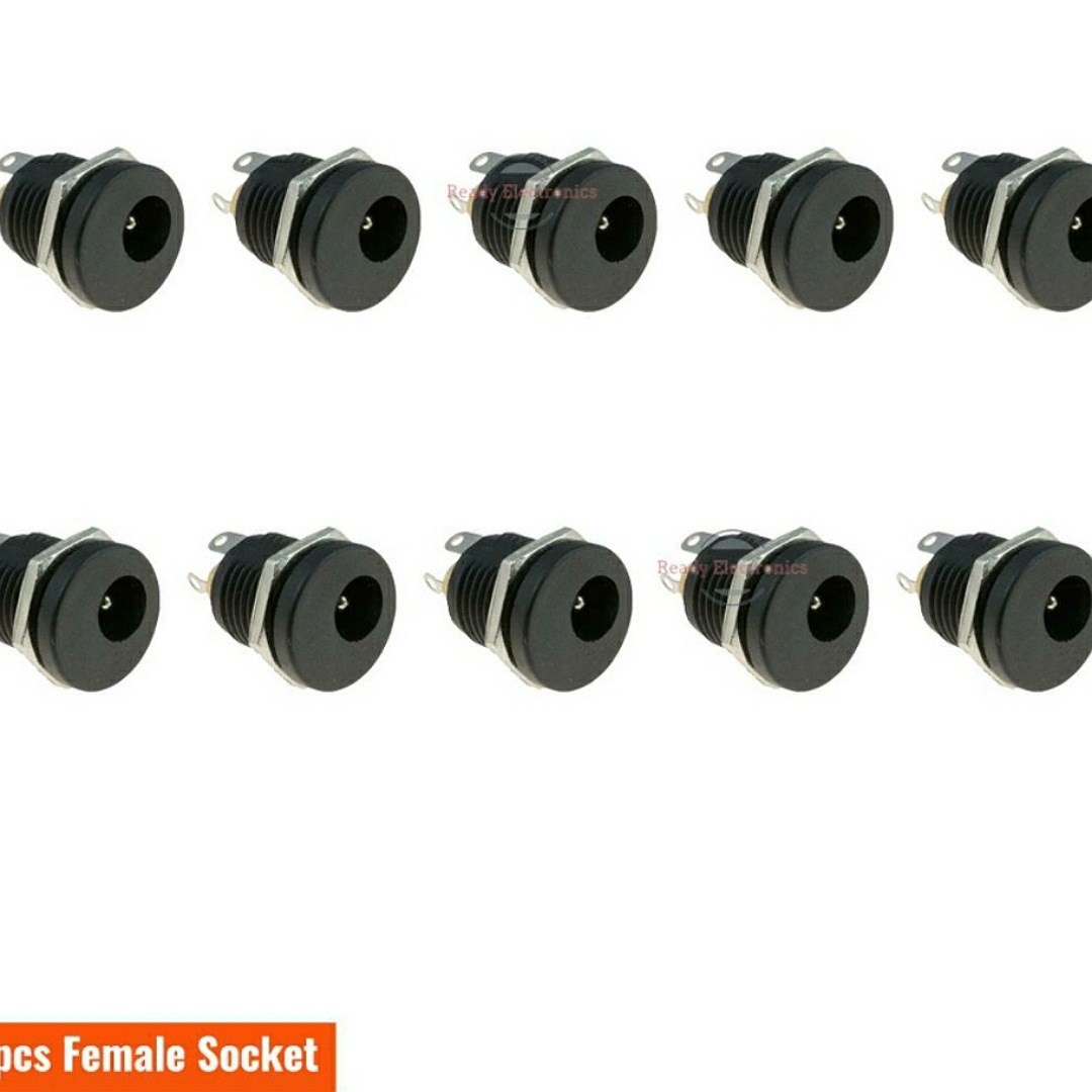 Picture of DC Female Socket- 10pcs by Akram Electronics Picture of DC Female Socket- 10pcs by Akram Electronics