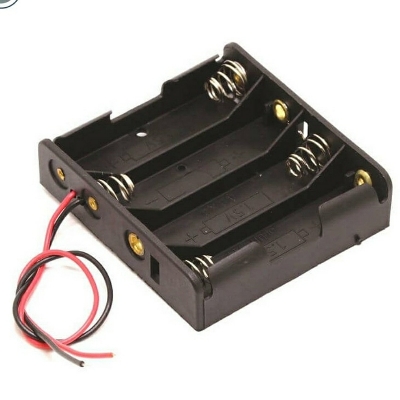 Picture of AA Battery Holder- 4 Tank by Akram Electronics Picture of AA Battery Holder- 4 Tank by Akram Electronics