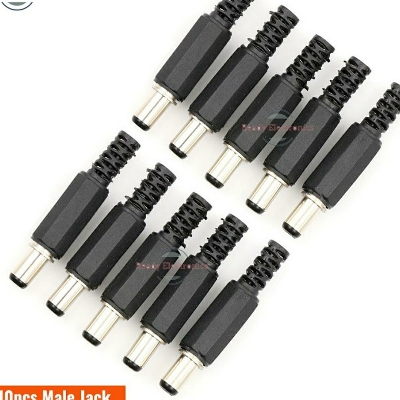 Picture of DC Male Jack, DC Power Jack- 10pcs by Akram Electronics Picture of DC Male Jack, DC Power Jack- 10pcs by Akram Electronics