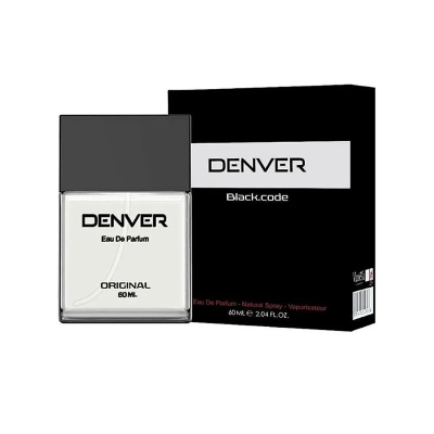 Picture of 60 ml Denver Black Body perfume party scent Indian product Used for male