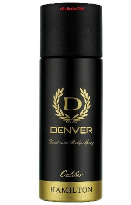 Picture of 165 ml Denver HAMILTON Caliber Body Spray Indian product Used for male