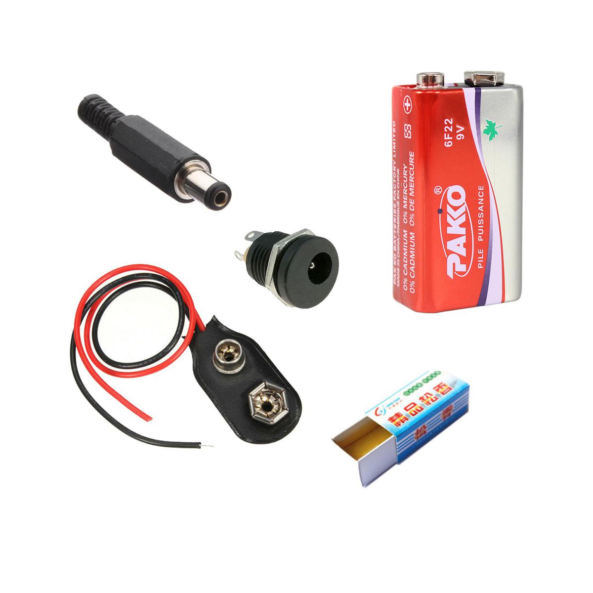 Picture of 9 Volt Battery Combo Pack With 1 Free Item by Akram Electronics