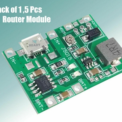 Picture of High Quality - 3.7V 9V 5A Adjustable Step Up 18650 Lithium Battery Charging and Discharge Integrated Module - Reliable and Durable - battery 12v by Akram Electronics Picture of High Quality - 3.7V 9V 5A Adjustable Step Up 18650 Lithium Battery Charging and Discharge Integrated Module - Reliable and Durable - battery 12v by Akram Electronics