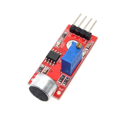 Picture of KY-037 High Sensitivity Sound Microphone Sensor Detection Module for AVR PIC by Akram Electronics