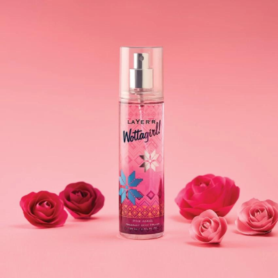 Picture of 135 ml Indian product Layer'r Wattagirl Pink Angel body mist for female