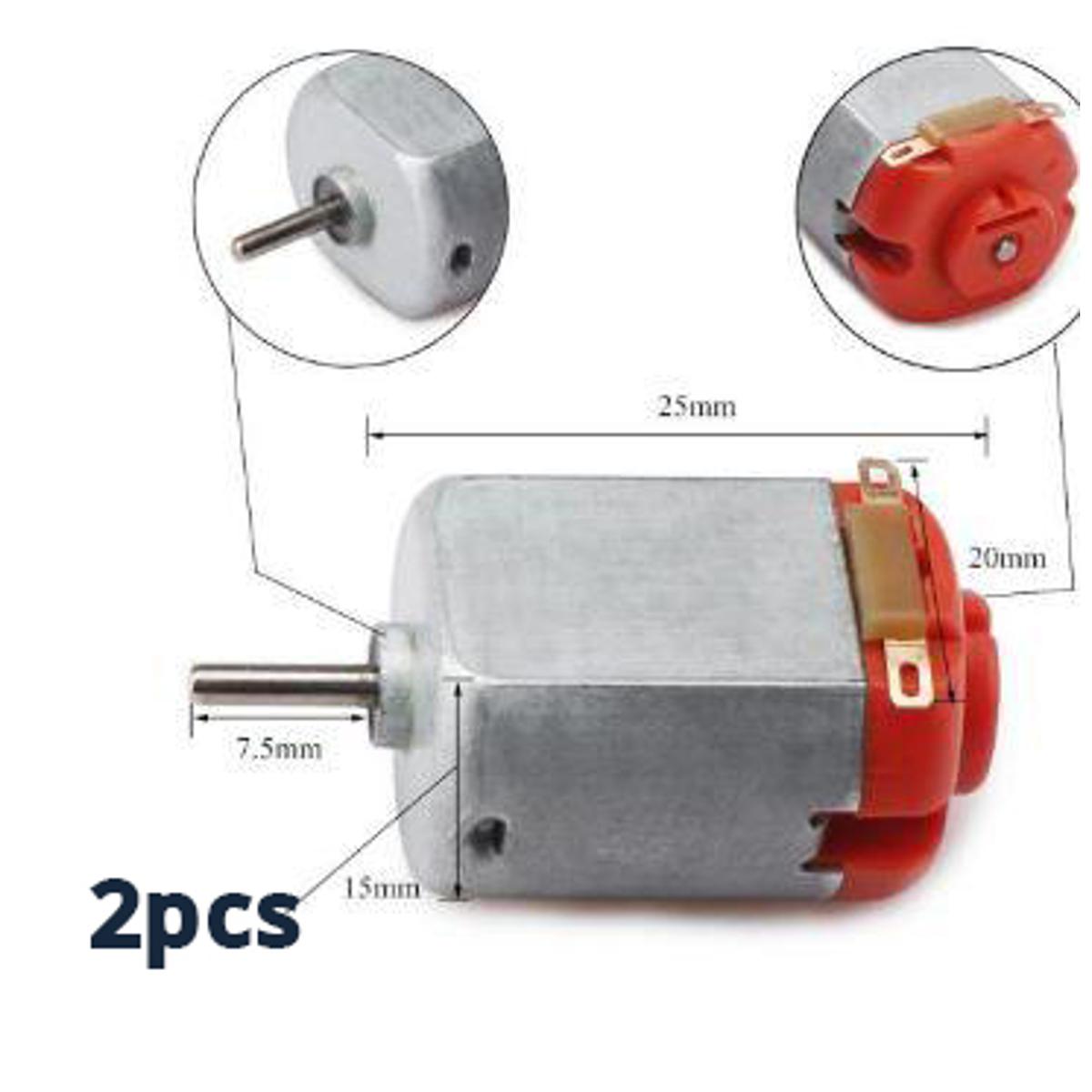 Picture of 3-6V DC Motor Micro Motor For Small Toy- 2pcs by Akram Electronics
