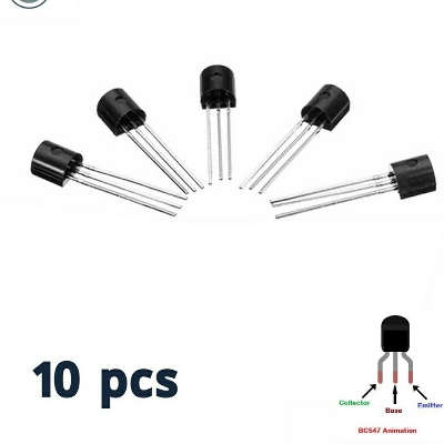 Picture of Transistor BC547 (Transistor for Electronics Project and Circuitry use)- 10pcs by Akram Electronics Picture of Transistor BC547 (Transistor for Electronics Project and Circuitry use)- 10pcs by Akram Electronics