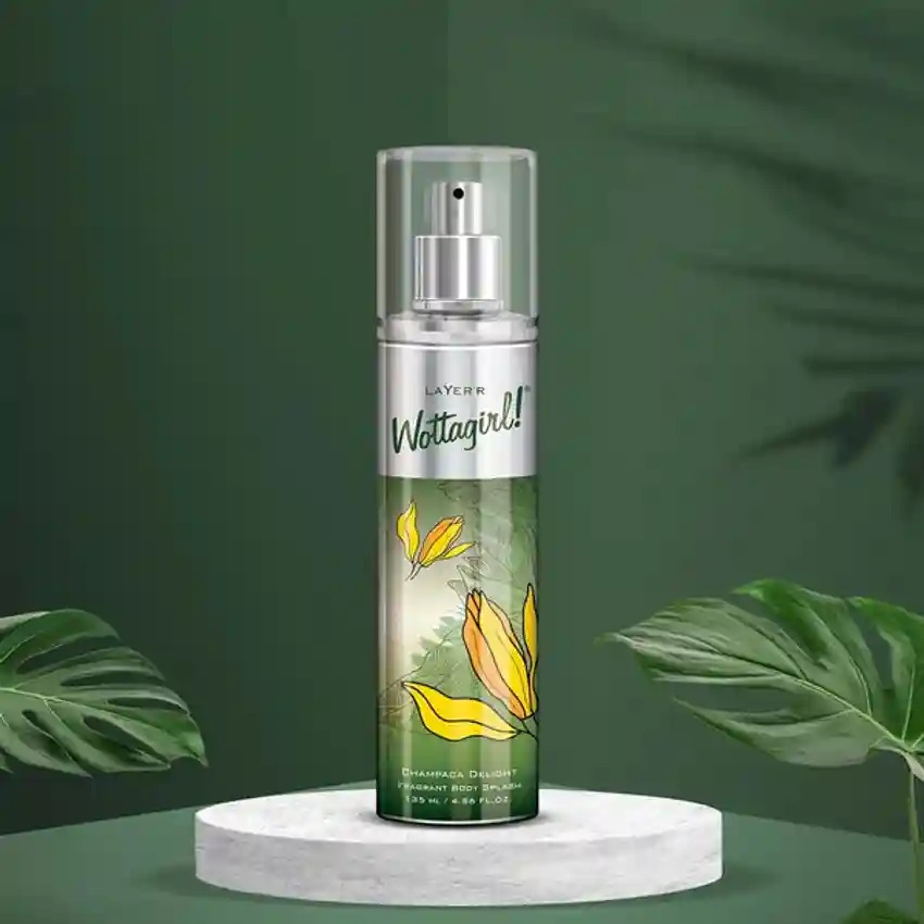 Picture of 135 ml Indian product Layer'r Wattagirl Champaca Delight body mist for female