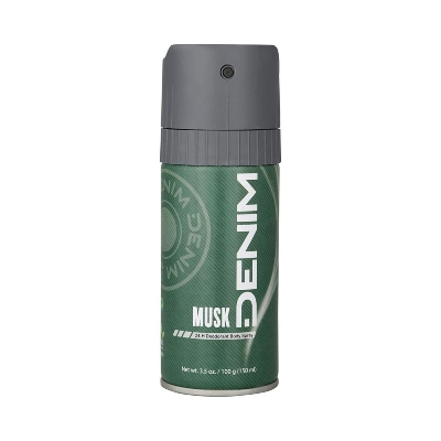 Picture of 150 ml Denim Musk Body spray International European product used for male