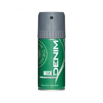 Picture of 150 ml Denim Musk Body spray International European product used for male
