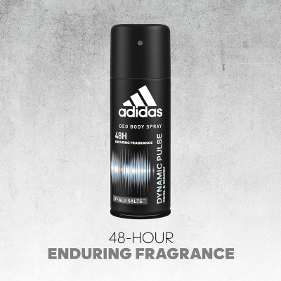 Picture of 150 ml Adidas DYNAMIC PULSE Cool & Woody Body spray International European product used for male