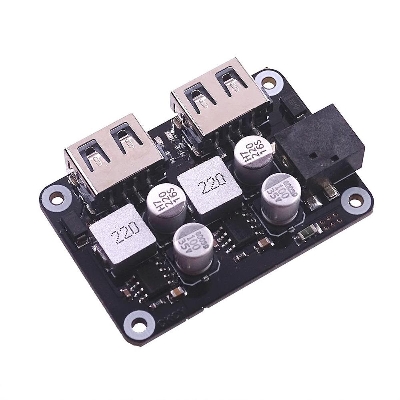 Picture of QC3.0 QC2.0 3V 5V 12V USB DC-DC Buck Converter Charging Step Down Module 9V 12V 24V to Fast Quick Charger- 2 USB by Akram Electronics