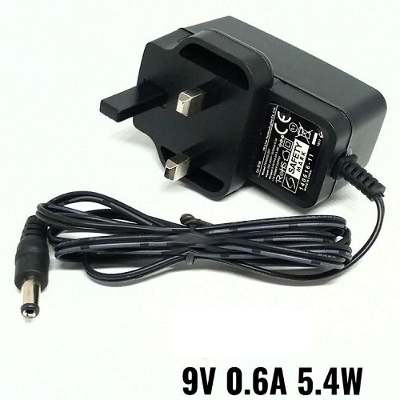 Picture of 9V 0.6A 5.4W Adapter Charger Power Supply for Router- 1pcs - Multi Plug - Multi Plug by Akram Electronics Picture of 9V 0.6A 5.4W Adapter Charger Power Supply for Router- 1pcs - Multi Plug - Multi Plug by Akram Electronics
