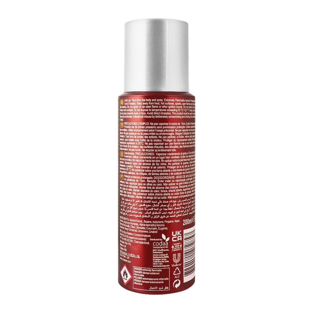 Picture of 200 ml Brut OUD Body Spray International USA product used for male