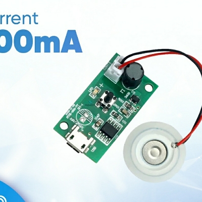 Picture of Ultrasonic Mist Maker Atomizing Fogger Humidifier Module - D20mm Mist Maker Circuit for Efficient Fog Generation Circuit by Akram Electronics Picture of Ultrasonic Mist Maker Atomizing Fogger Humidifier Module - D20mm Mist Maker Circuit for Efficient Fog Generation Circuit by Akram Electronics