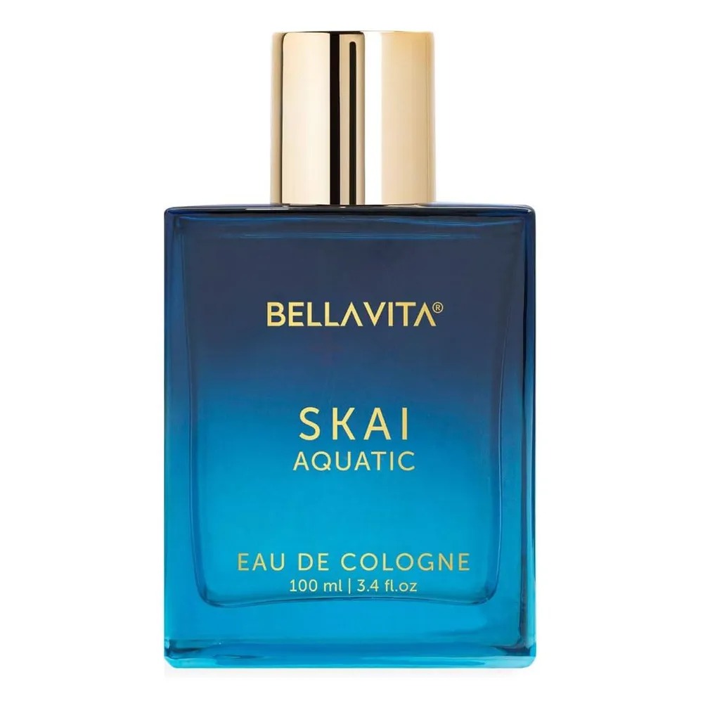 Picture of 100 ml BELLAVITA LUXURY SKAL Aquatic Perfume Indian product used for male