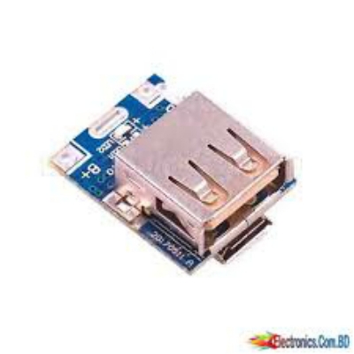 Picture of Mobile Power Bank Module 5V 1A - Charge Your Devices with 18650 Battery Charger Module Easy to Use and Maintain - power bank circuit by Akram Electronics