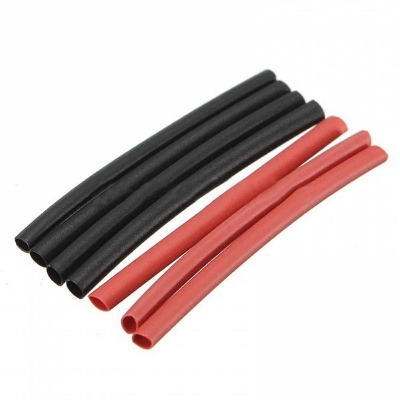 Picture of Heat Shrink Tube (5 mm) Combo Pack- Red & Black by Akram Electronics