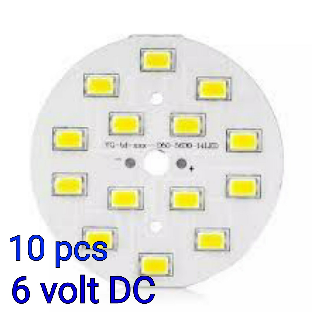 Picture of DC LED 6 volt 10 pcs