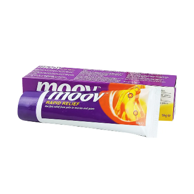 Picture of 50 gm Moov rapid relief for fast relief from pain in muscles and joints Indian product 