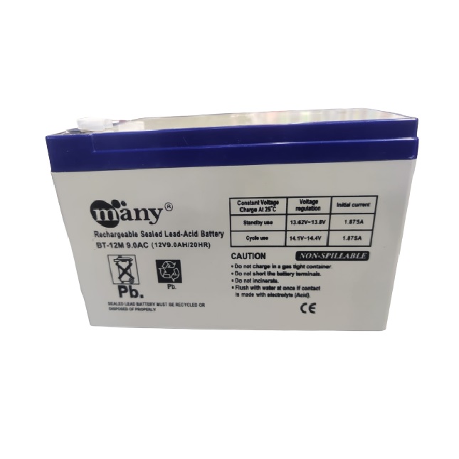 Picture of 12 volt battery 9 am