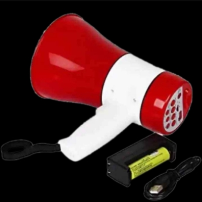 Picture of hand mike with 18650 Battery