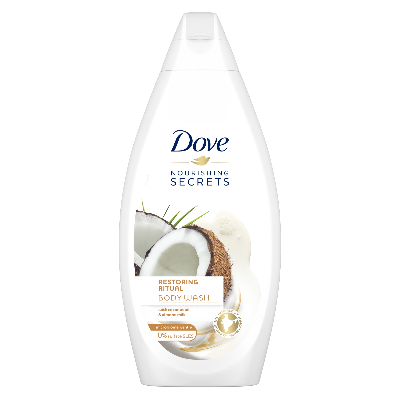 Picture of 500 ml Dove RESTORING RITUAL shower gel body wash International NETHERLANDS product used for male/ female
