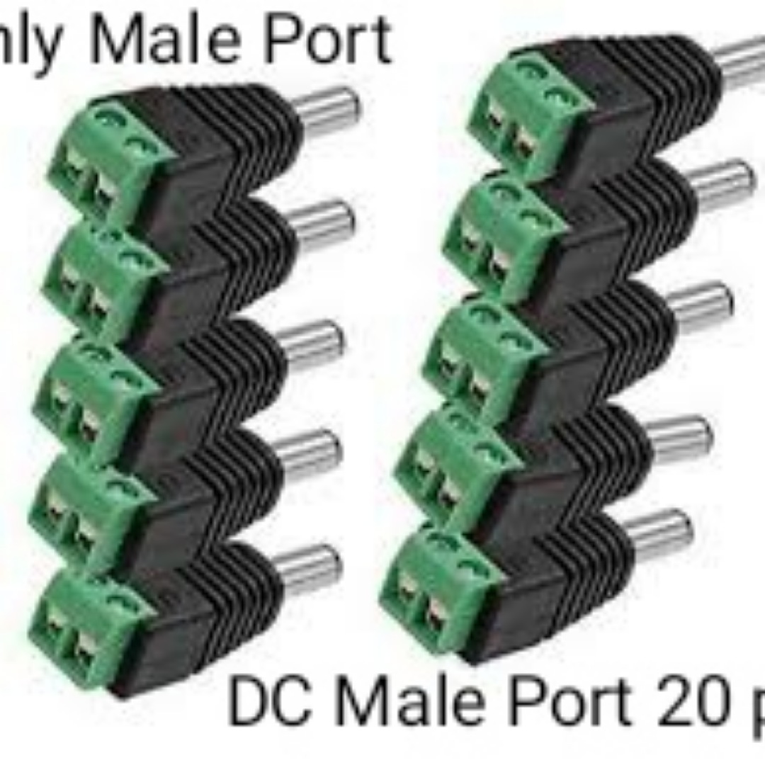 Picture of Dc male port 20 pcs