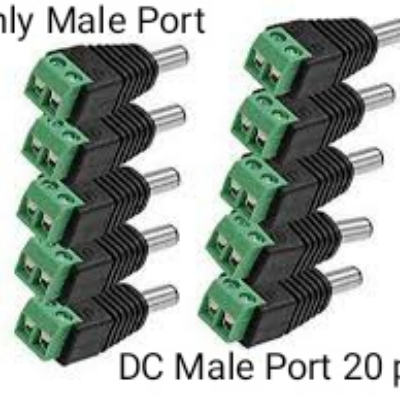 Picture of Dc male port 20 pcs