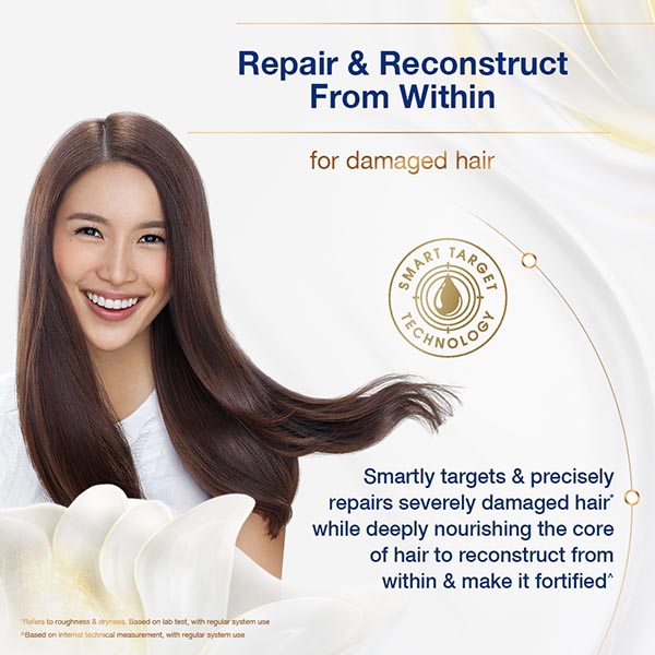 Picture of 680 ml Dove Intense Repair shampoo International Thailand product used for male/ female