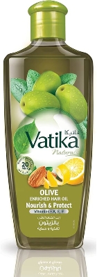 Picture of 300 ml Vatika OLIVE hair oil International UAE product used for male female