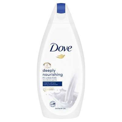 Picture of 250 ml Dove Deeply Nourishing shower gel body wash International European product used for male/ female