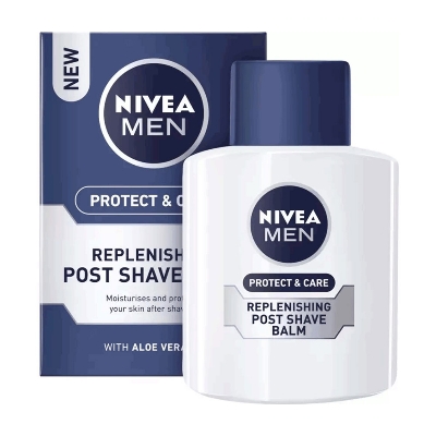 Picture of 100 ml Nivea Men Protect & Care After Shave International Germany product used for male
