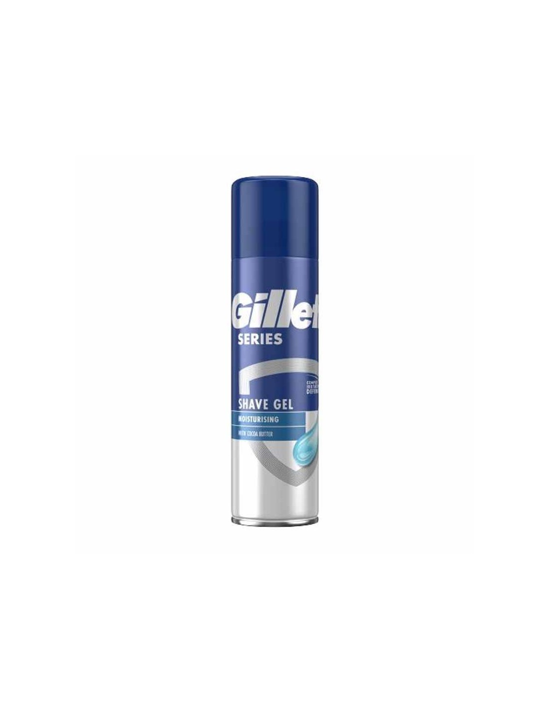 Picture of 200 ml Gillette Moisturising with cocoa butter Shaving Gel International Colombia product