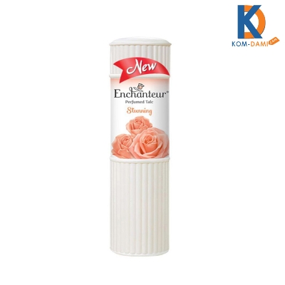 Picture of 250 gm Enchanteur Stunning Talcum Powder International Malaysian product used for male/female