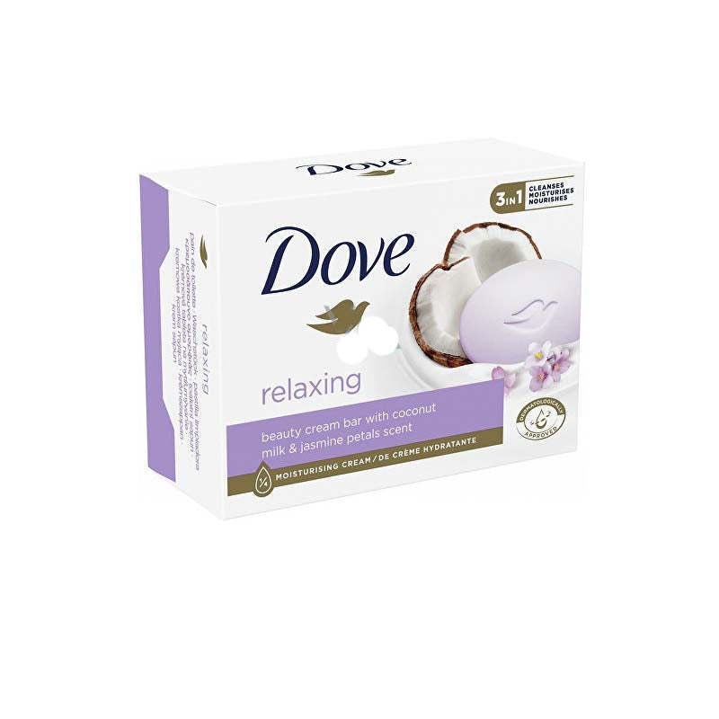 Picture of 135 gm Dove Relaxing  Coconut milk & jasmine sent Body Soap International Europe Country product used for male/female Picture of 135 gm Dove Relaxing  Coconut milk & jasmine sent Body Soap International Europe Country product used for male/female