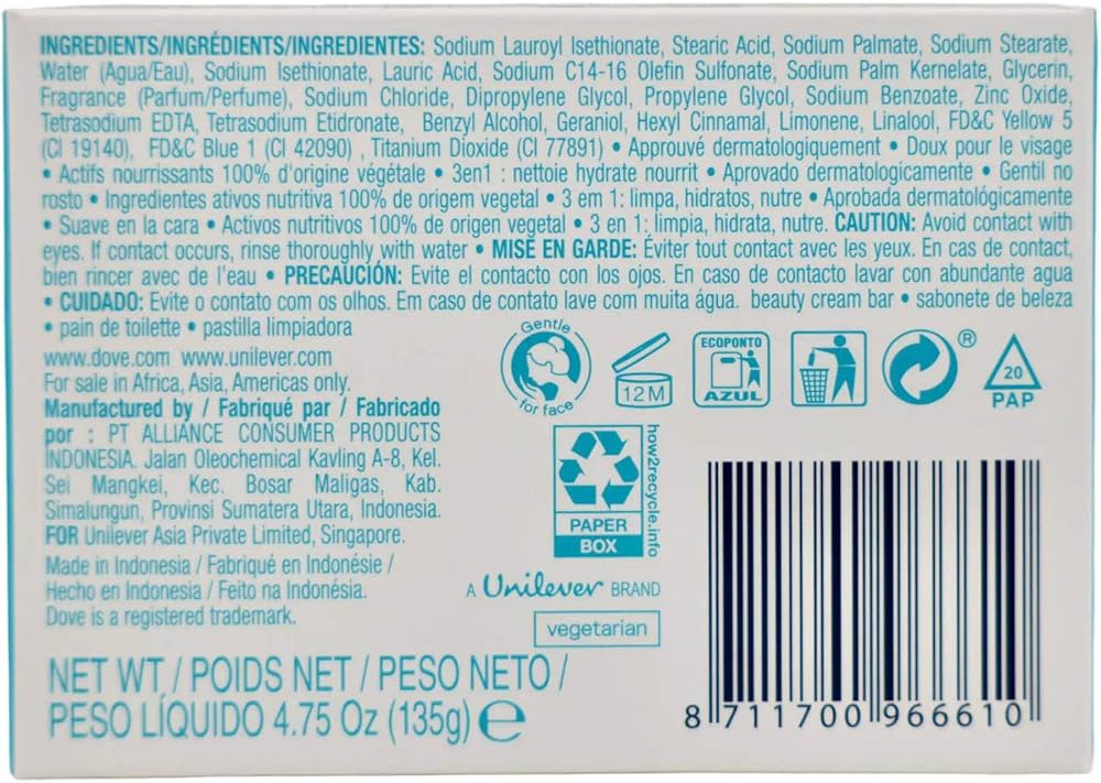 Picture of 135 gm Dove Restoring blue fig & orange blossom sent Body Soap International Europe Country product used for male/female Picture of 135 gm Dove Restoring blue fig & orange blossom sent Body Soap International Europe Country product used for male/female