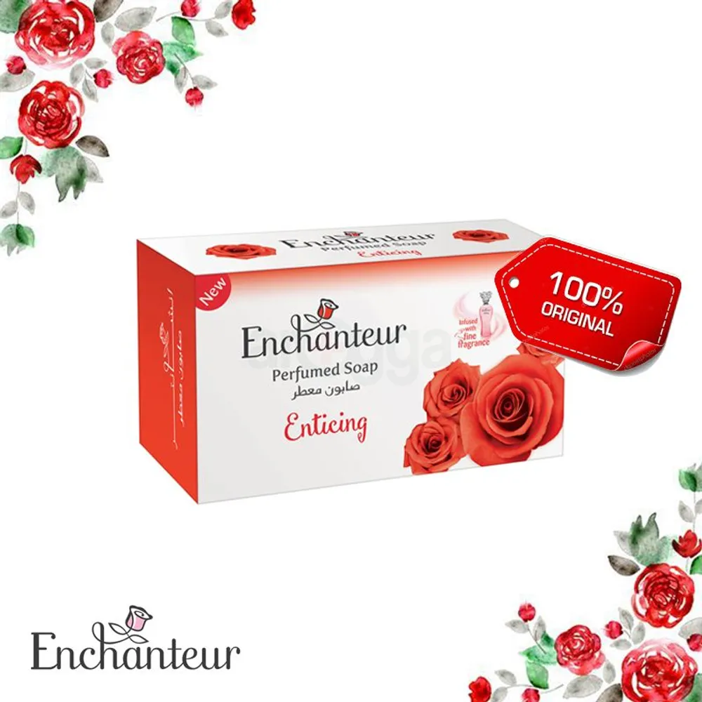 Picture of 125 gm Enchanteur ENTICING Soap International Malaysian product used for male/ female Picture of 125 gm Enchanteur ENTICING Soap International Malaysian product used for male/ female