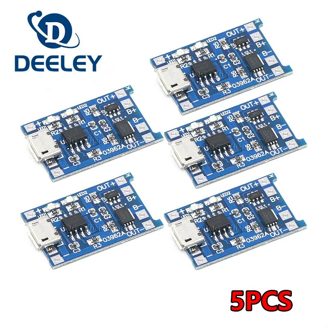Picture of 18650 battery charger module (5pcs