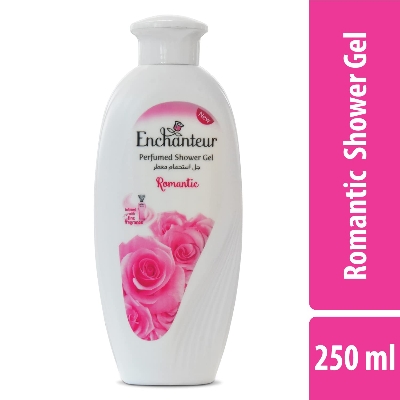 Picture of 250 ml Enchanteur Romantic shower gel International Vietnam product used for male female Picture of 250 ml Enchanteur Romantic shower gel International Vietnam product used for male female