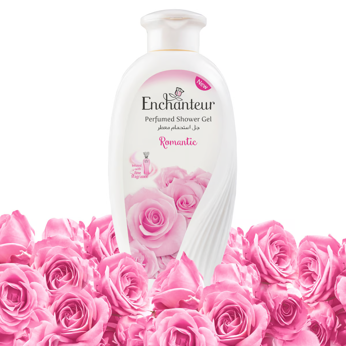 Picture of 250 ml Enchanteur Romantic shower gel International Vietnam product used for male female Picture of 250 ml Enchanteur Romantic shower gel International Vietnam product used for male female