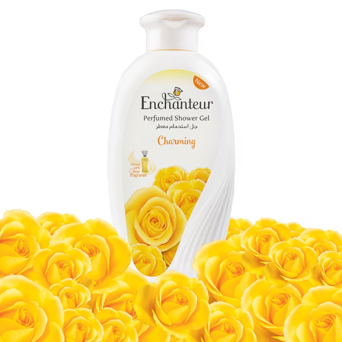 Picture of 250 ml Enchanteur Charming shower gel International Vietnam product used for male female Picture of 250 ml Enchanteur Charming shower gel International Vietnam product used for male female