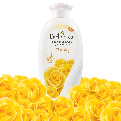 Picture of 250 ml Enchanteur Charming shower gel International Vietnam product used for male female Picture of 250 ml Enchanteur Charming shower gel International Vietnam product used for male female