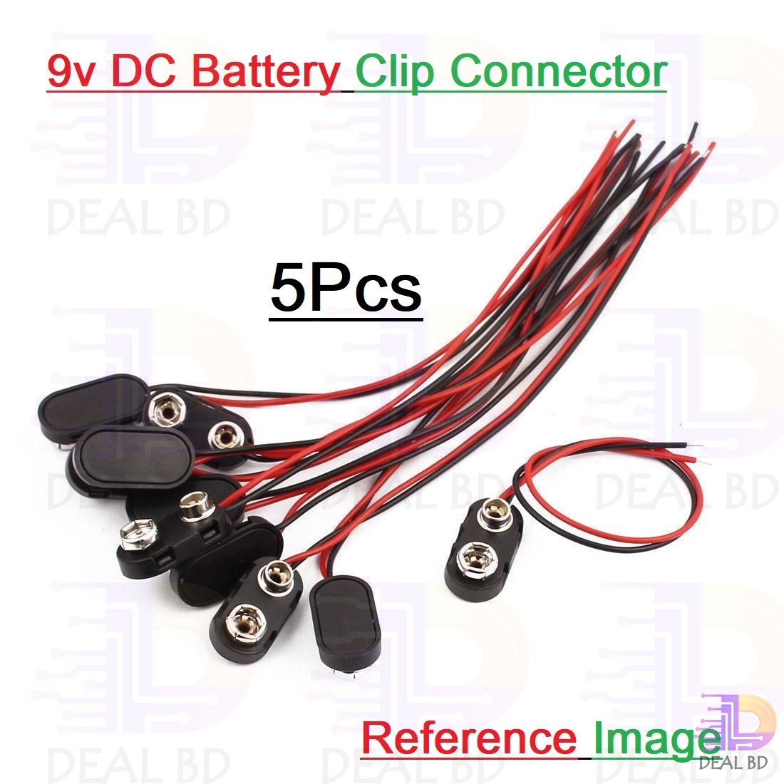 Picture of 9 volt battery clip
