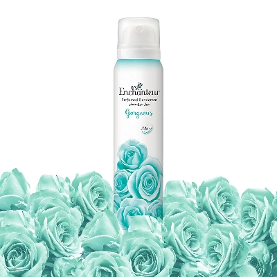 Picture of 150 ml Enchanteur Gorgeous Body Spray International Malaysian product used for female Picture of 150 ml Enchanteur Gorgeous Body Spray International Malaysian product used for female