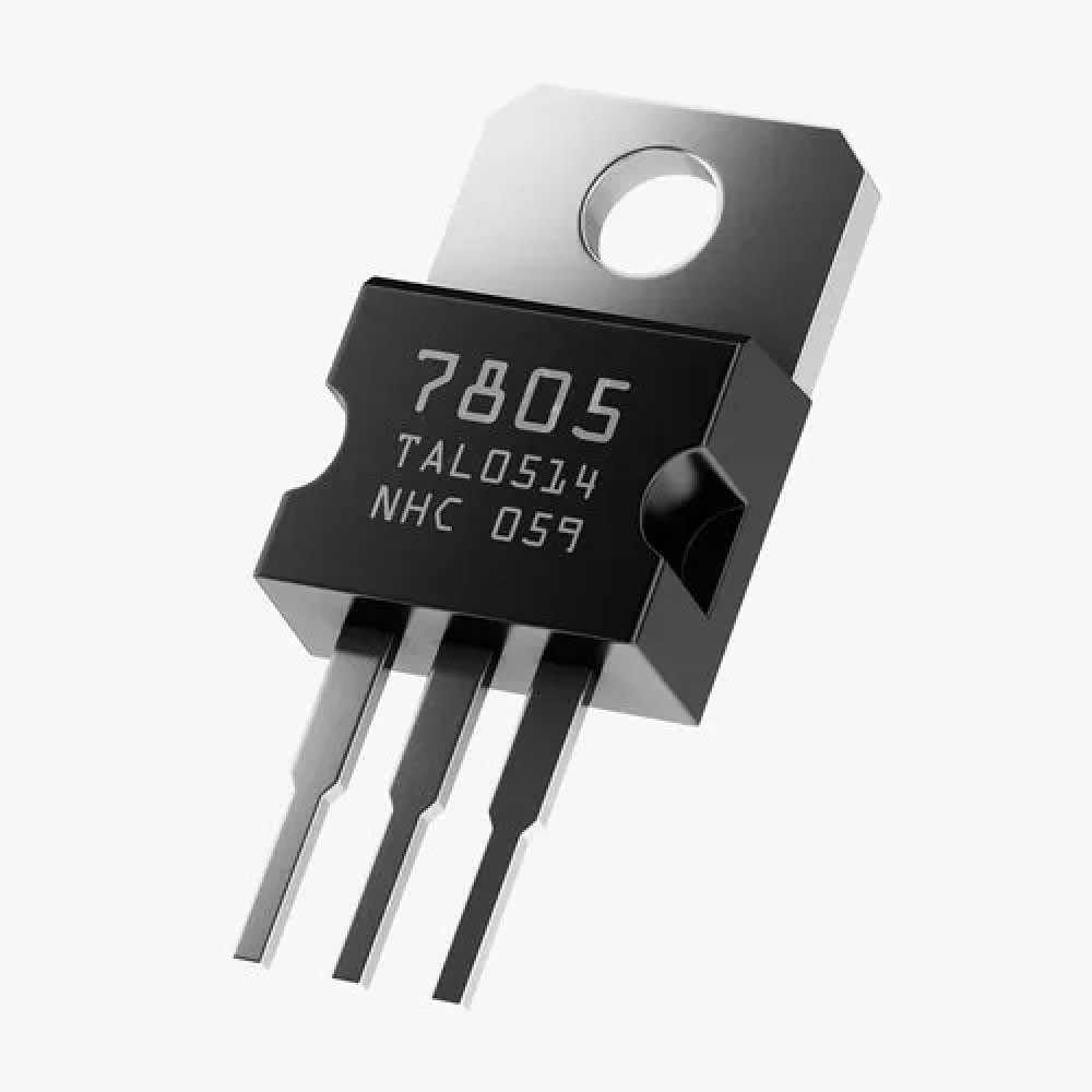 Picture of 7805 Regulator transistor