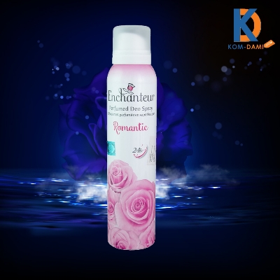 Picture of 150 ml Enchanteur Romantic Body Spray International Malaysian product used for female Picture of 150 ml Enchanteur Romantic Body Spray International Malaysian product used for female