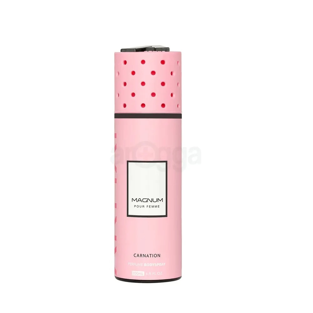 Picture of 200 ml Personal care body spray Armaf MAGNUM pure femme carnation International UAE product used for female Picture of 200 ml Personal care body spray Armaf MAGNUM pure femme carnation International UAE product used for female