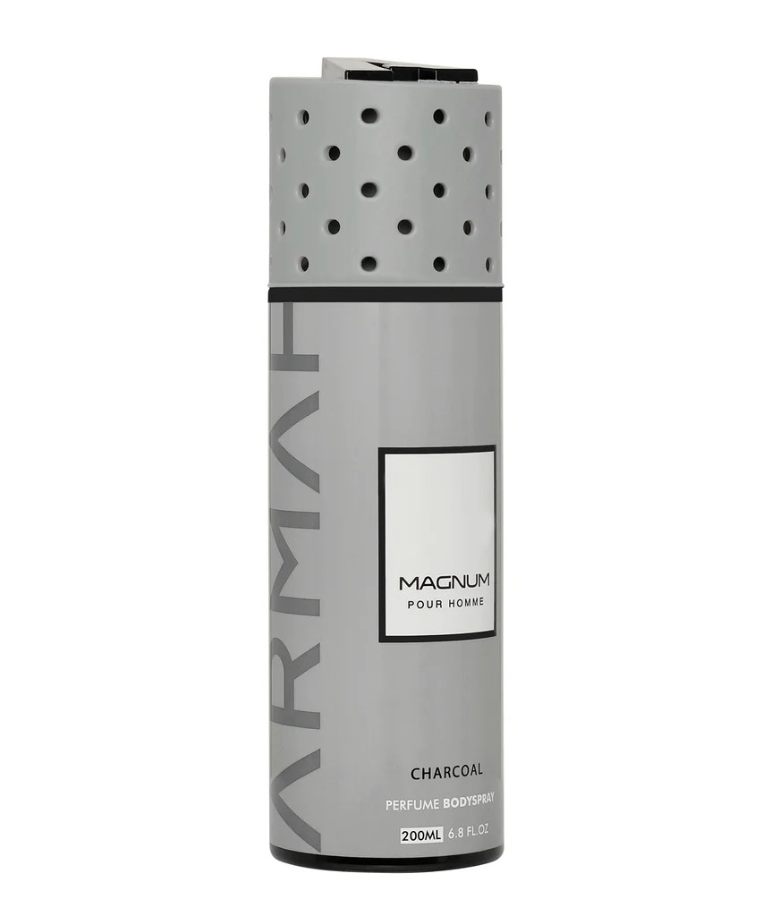 Picture of 200 ml Personal care body spray Armaf MAGNUM pure femme Charcoal International UAE product used for female Picture of 200 ml Personal care body spray Armaf MAGNUM pure femme Charcoal International UAE product used for female