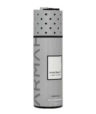 Picture of 200 ml Personal care body spray Armaf MAGNUM pure femme Charcoal International UAE product used for female Picture of 200 ml Personal care body spray Armaf MAGNUM pure femme Charcoal International UAE product used for female